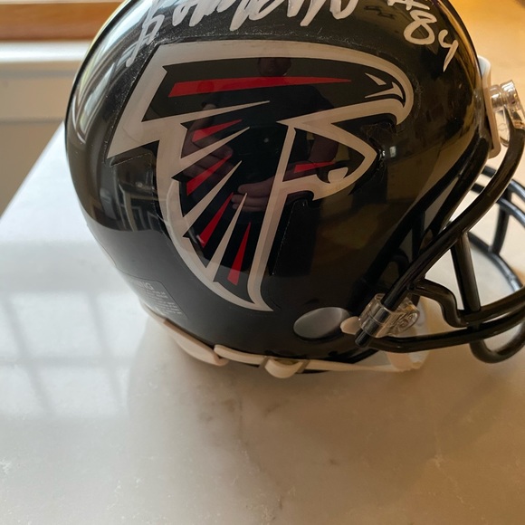 Falcons Roddy White Signed Mini Helmet - Picture 7 of 8